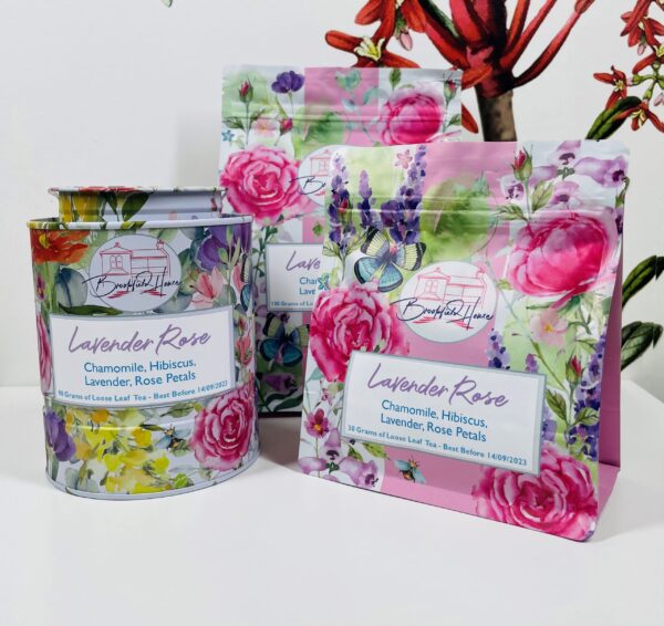 Lavender Rose Herbal Tea