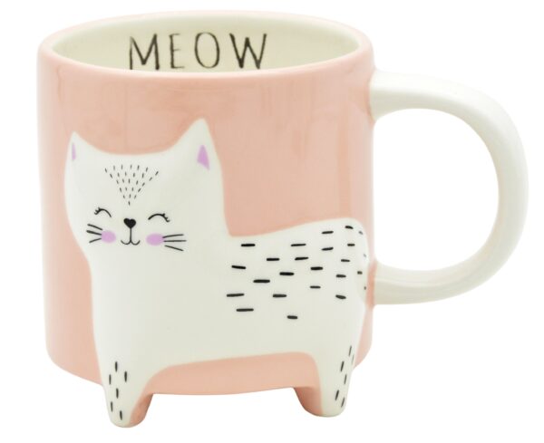 Cat Mug Pink
