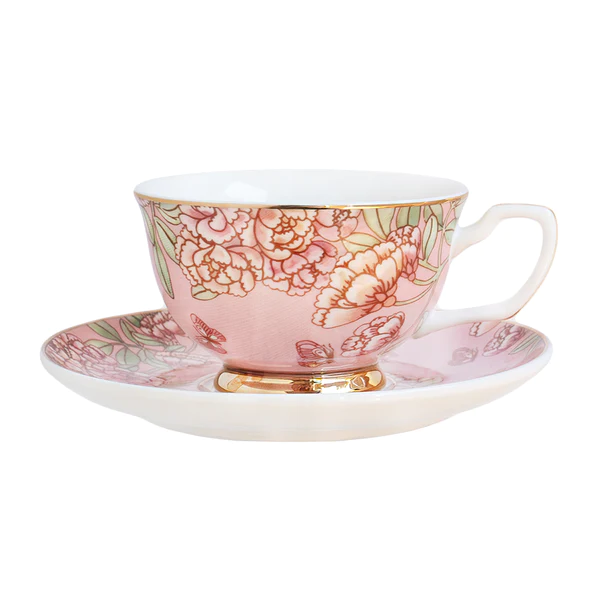 Enchanted Butterfly Teacup & Saucer by Cristina re