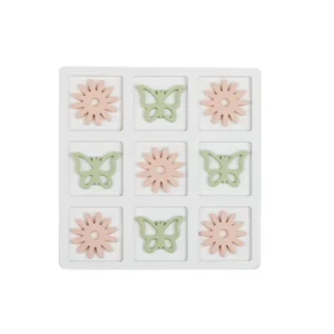Butterflies and Flowers Noughts and Crosses Set