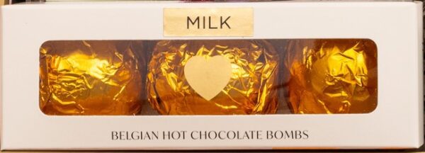 Hot Chocolate Bombs 3 Pack Milk Chocolate