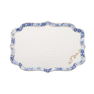 Royal White and Blue Tray by Pip Studio
