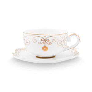 Royal Winter White Tea Cup 225ml by Pip Studio
