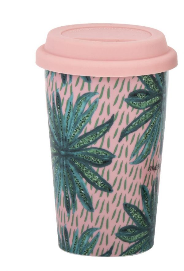 Travel mug pink