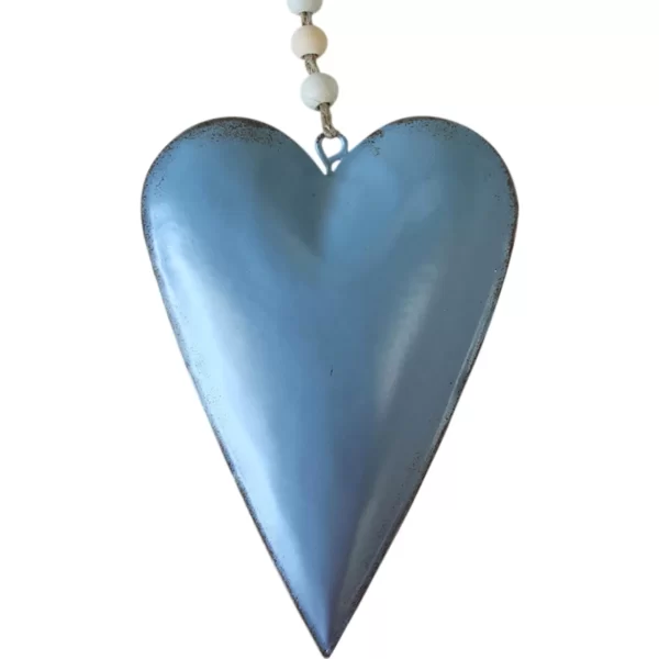 Lavida Hanging heart pale blue