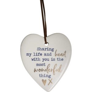 Sharing my Life and Heart Ornament