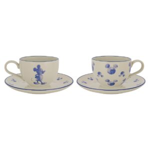 Mickey Disney Pair of Teacup and Saucers
