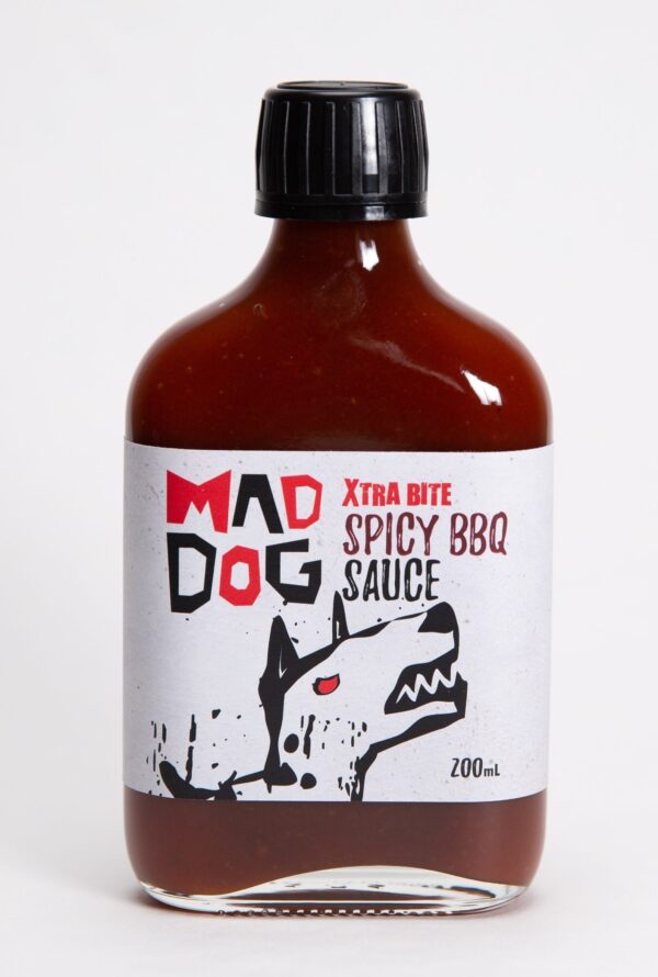 Mad Dog Xtra Bite Spicy BBQ Sauce 200ml
