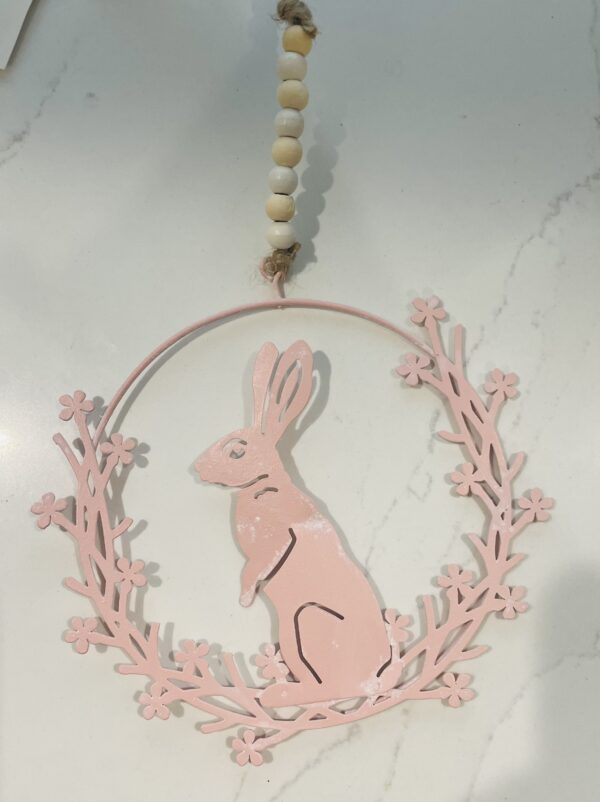 Pink Bunny Hanger
