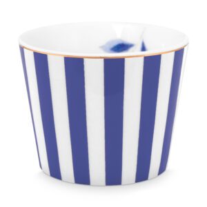 Egg Cup Blue Stripe Pip Studio