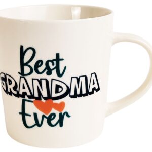 Best Ever Grandma Mug White & Navy 470ml