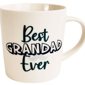 Best Ever Grandad Mug White & Navy 470ml