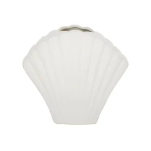 Shell Vase White