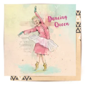 Dancing Queen Greeting Card