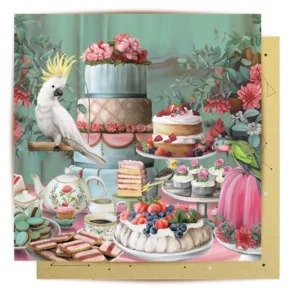 Tea Party Greeting Card