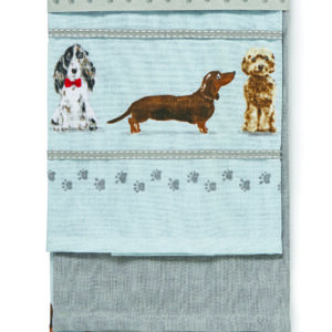 Curious Dogs 3 Pack Tea Towels