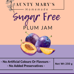 Plum Sugar-Free Jam -