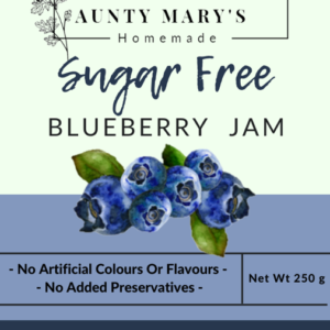 Blueberry Sugar-Free Jam - Aunty Mary's