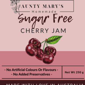 Cherry Sugar-Free Jam 250g