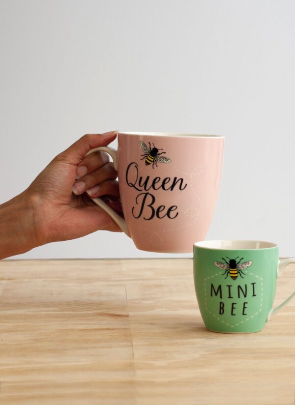 Queen Bee Mini Bee Twin Cup Gift Set